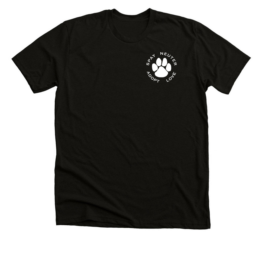 RoamstoHomes there's no place like home, a Solid Black Blend Premium Unisex Tee