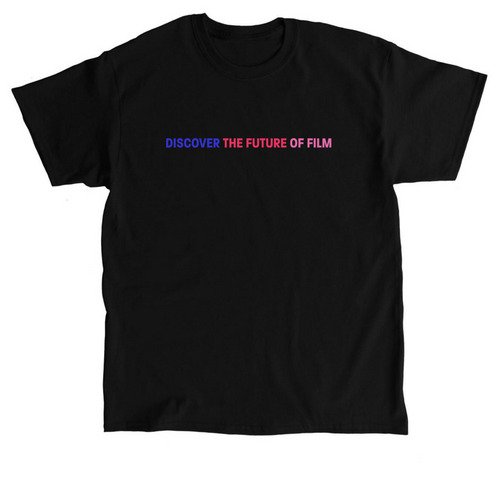 Discover the Future of Film, a Black Classic Unisex Tee