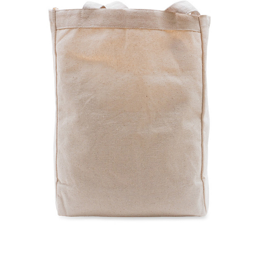 Melt ICE Totes, a Natural Recycled Cotton Tote Bag (back-view)