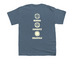 FMS Summer Camp 2026, a Indigo Youth Unisex Tee (back-view)