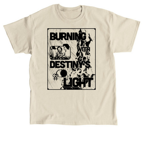 Burning with destiny's light, a Sand Classic Unisex Tee