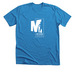 Shout It Out White!, a Neon Blue Premium Unisex Tee