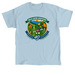 40th Year T-Shirt, a Light Blue Classic Unisex Tee