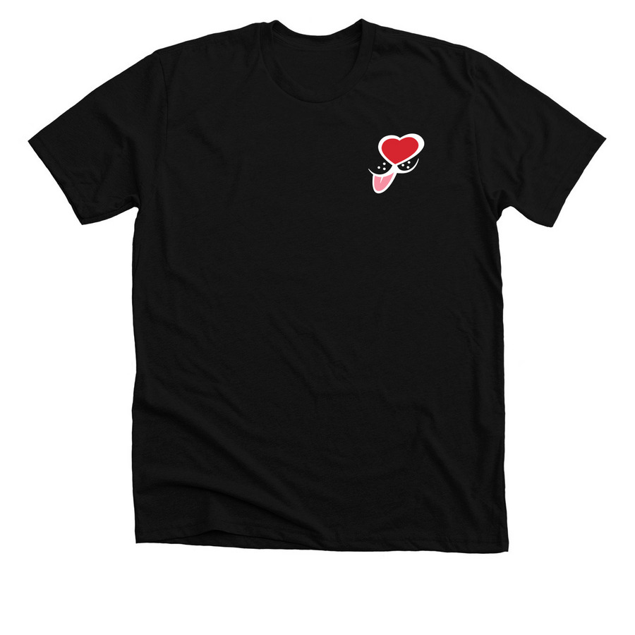 Classic&nbsp;LRRF Logo Dark Tees and Sweatshirts&nbsp;, a Solid Black Blend Premium Unisex Tee