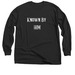 Known By HIM Crew and Long Sleeve Tee, a Black Classic Long Sleeve Tee