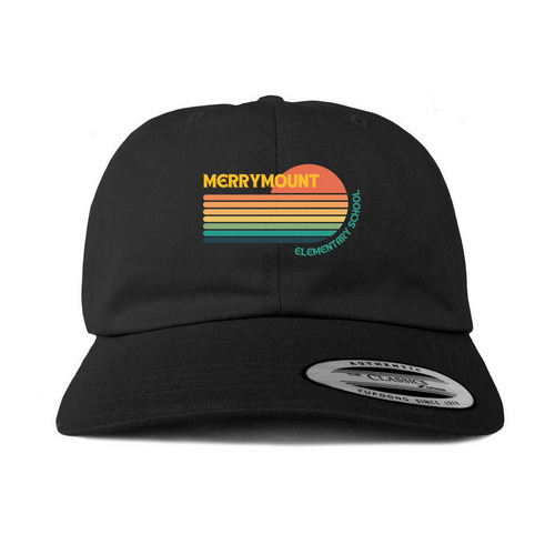 MM Novelty Line Hats, a Black Printed Classic Baseball Cap