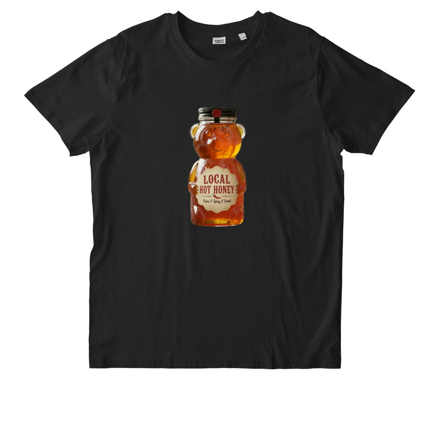 Everything's Better With Honey!, a Black Stanley/Stella Unisex Rocker Tee