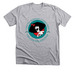 Teal CSCGP & Gilda Logo, a Athletic Heather Premium Unisex Tee