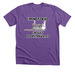 Overwhelmed AF, a Heather Team Purple Premium Unisex Tee