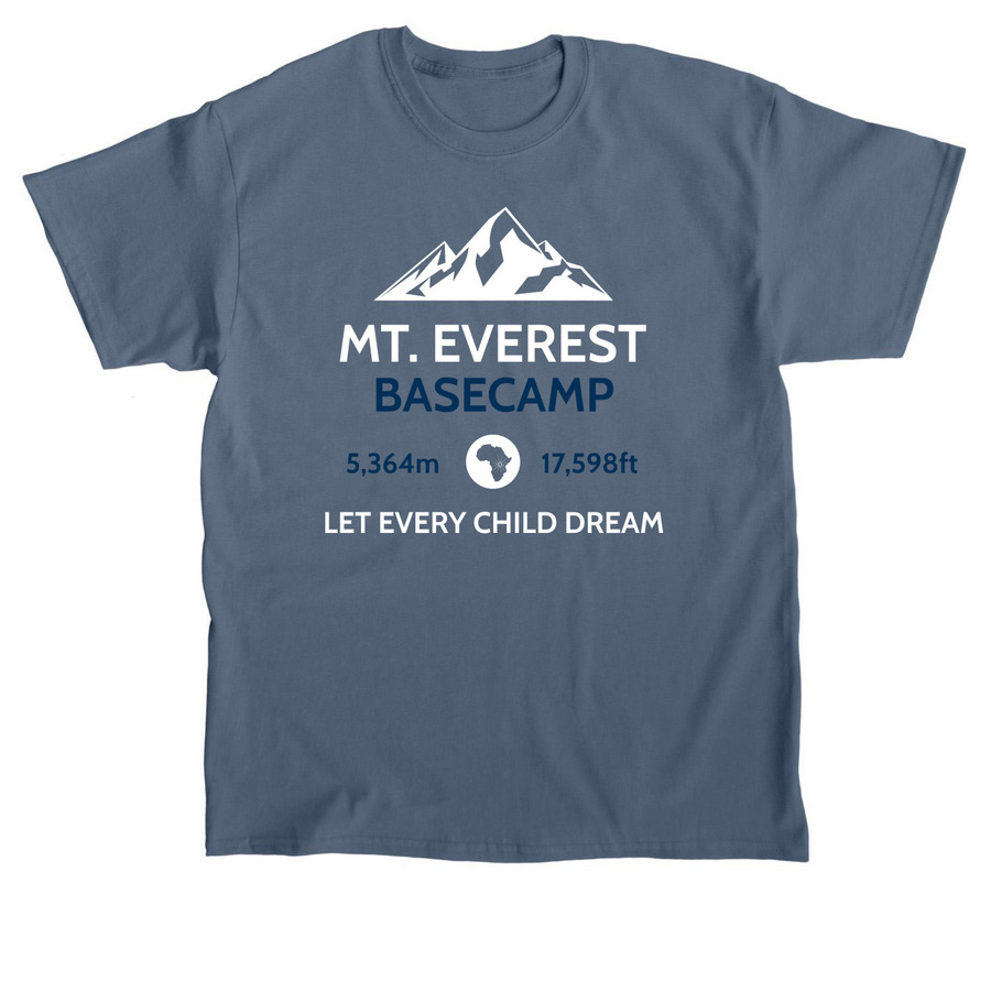 Mt. Everest Basecamp Trek, a Indigo Blue Classic Unisex Tee
