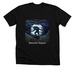 Werewolf Under the Moon, a Solid Black Blend Premium Unisex Tee