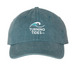 Turning Tides Signature Hat, a Teal Printed Pigment Dye Baseball Cap