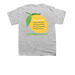 squeeze the day, a Sport Grey Youth Unisex Tee (back-view)