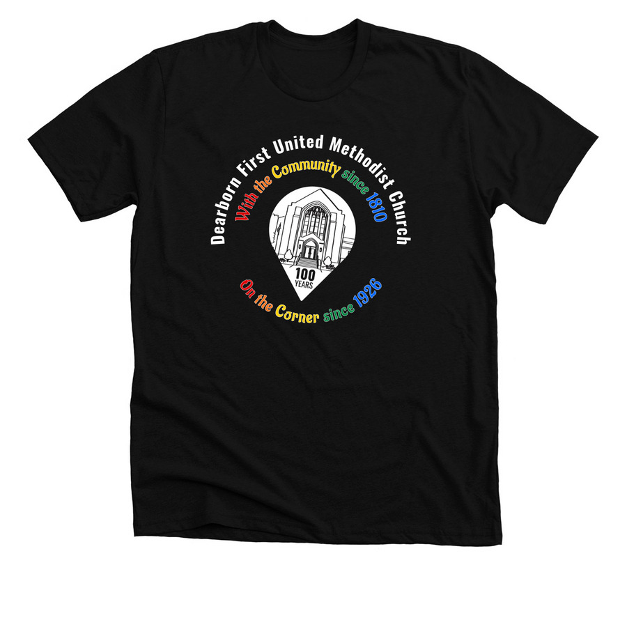 DFUMC Dark, a Solid Black Blend Premium Unisex Tee