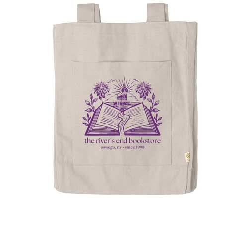 river's end bookstore tote bag, a Pumice Reclaimist Everywhere Tote Bag