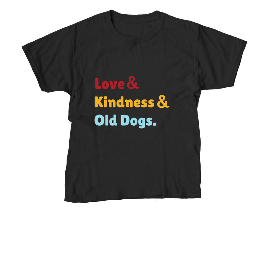 Love &, a Black Youth Unisex Tee