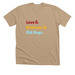 Love &, a Heather Sand Dune Premium Unisex Tee