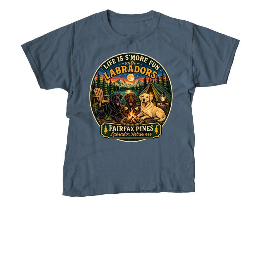 2026 FFP Camp Shirts, a Indigo Youth Unisex Tee