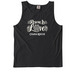 Rescue is Love, a Black Comfort Colors Tank Top