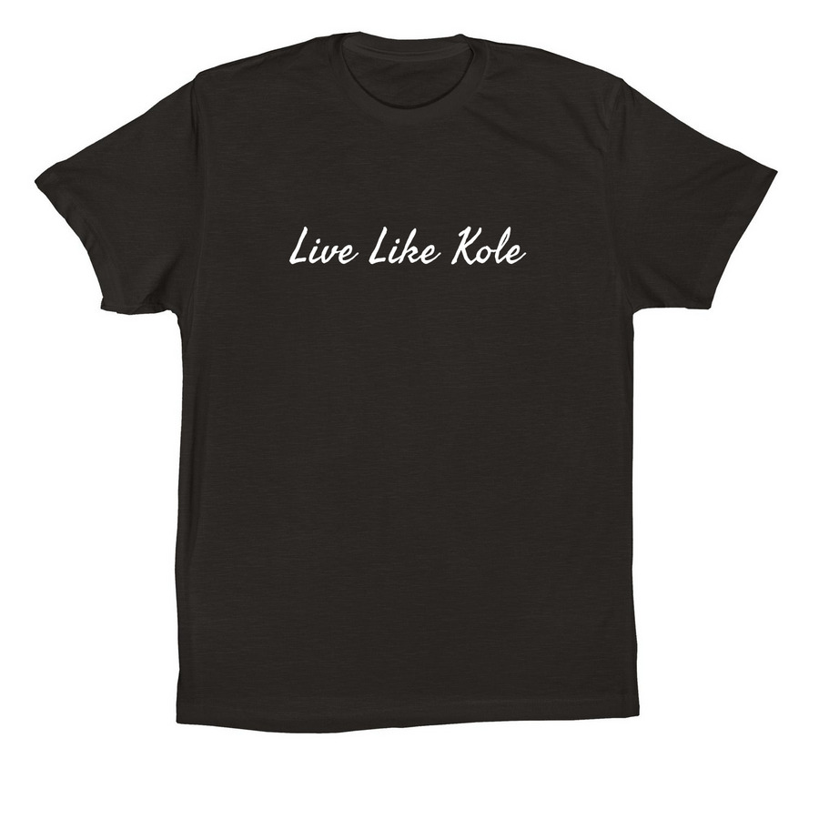 OUR HERO, a Black Premium Cotton Tee