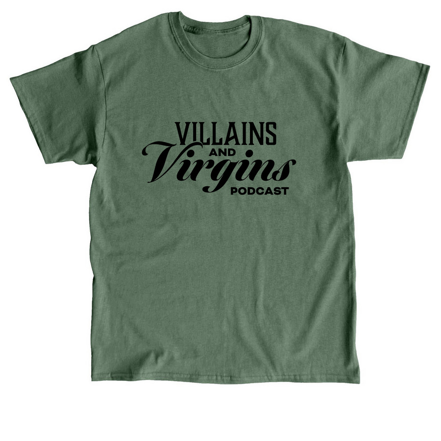 Villains and Virgins Clothing, a Military Green Classic Unisex Tee