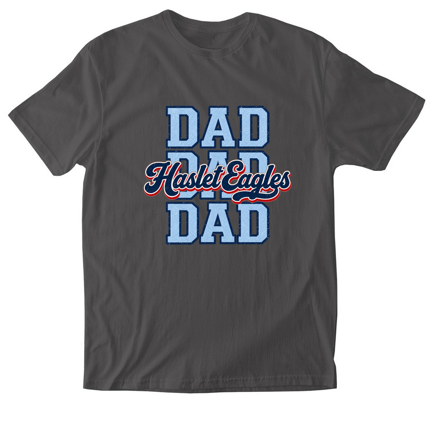 Eagles Dad, a Charcoal Softstyle Cotton Tee