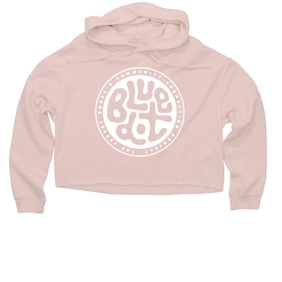 blue dot cropped items, a Blush Women?s Lightweight Cropped Hoodie