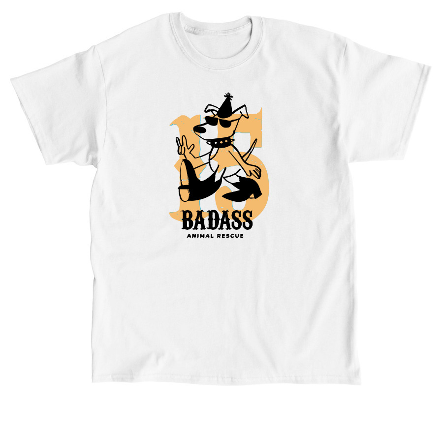 15th Anniversary: Yellow Logo, a White Classic Unisex Tee