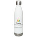 Trinity Rainbow Water Bottle, a White Stainless Steel Water Bottle