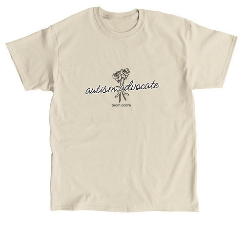 ROSE ADVOCACY TEE, a Sand Classic Unisex Tee