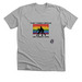 MSRD They threw bricks, a Athletic Heather Premium Unisex Tee