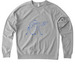 1991 Gear, a Granite Grey Heather Allmade Organic French Terry Crewneck Sweatshirt