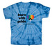 Burn With Pride - A Fundraiser for CNY Pride, a Baby Blue Classic Tie Dye Tee