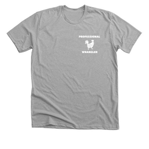 PROFESSIONALS ONLY, a Athletic Heather Premium Unisex Tee