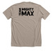 Team Mighty Max, a Heather Stone Premium Unisex Tee (back-view)