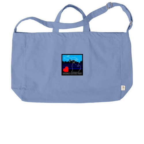 Michigan Leather Pride Totes, a Elemental Blue Reclaimist G2G Tote Bag