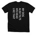 Tilt head, a Solid Black Blend Premium Unisex Tee