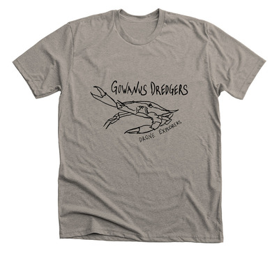 Gowanus Dredgers - Crab shirt, a Heather Stone Premium Unisex Tee