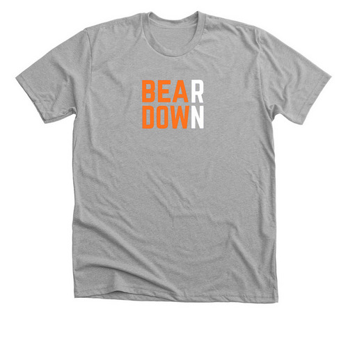 beaR dowN tshirt/sweater, a Athletic Heather Premium Unisex Tee