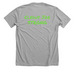 Faith over Fear, a Athletic Heather Premium Unisex Tee (back-view)