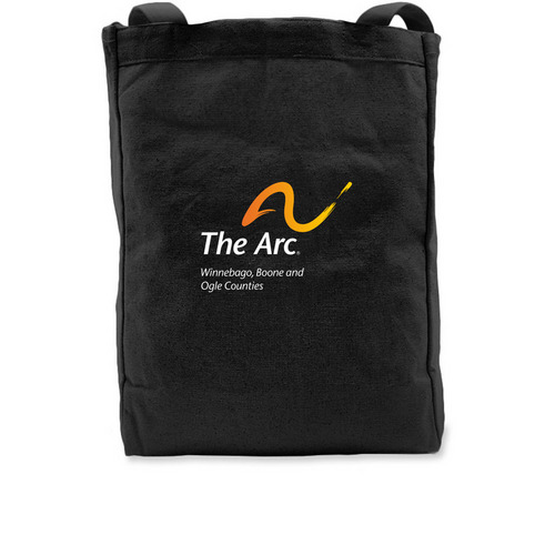 Tote-ally your new favorite bag!, a Black Recycled Cotton Tote Bag