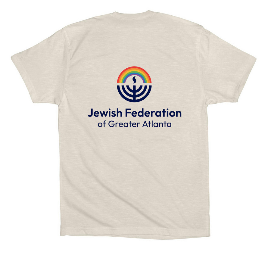 Federation ATL Pride, a Dust Premium Cotton Tee (back-view)