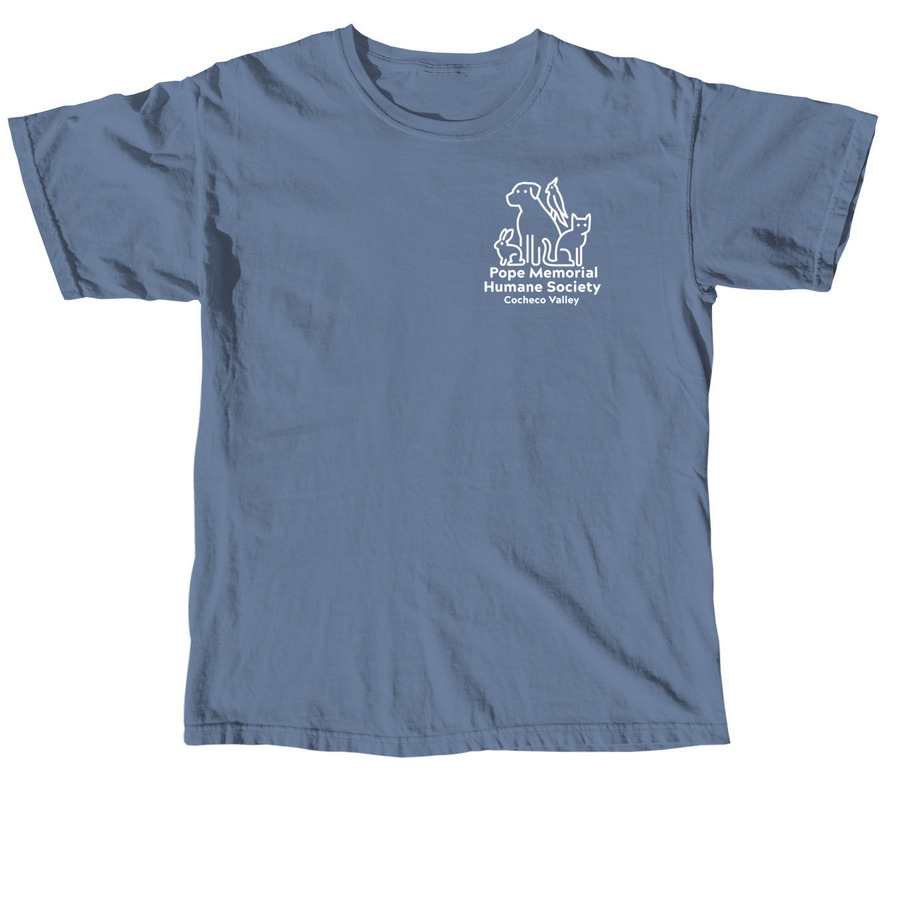 PMHS-CV Logo Gear, a Blue Jean Comfort Colors Unisex Tee