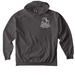 PMHS-CV Logo Gear, a Pepper Comfort Colors Pullover Hoodie