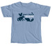 Don't Touch the Wildlife Tee, a Washed Denim Comfort Colors Unisex Tee