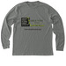 TVM Logo, a Deep Heather Premium Long Sleeve Tee