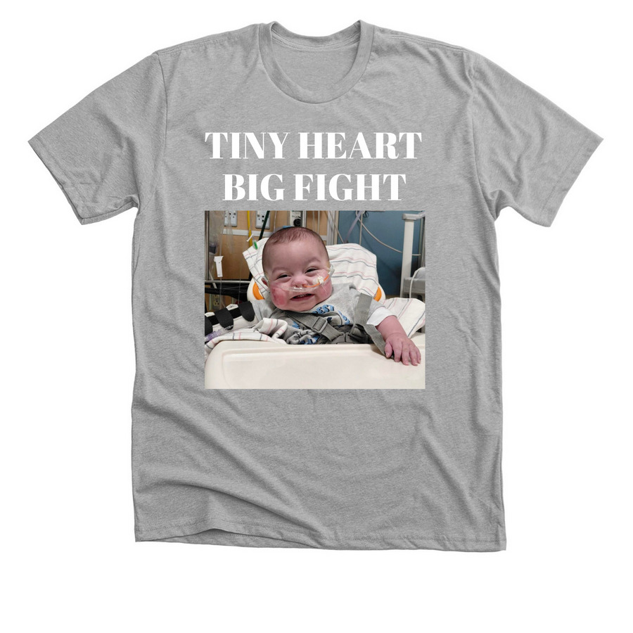 Born a Warrior ??, a Athletic Heather Premium Unisex Tee