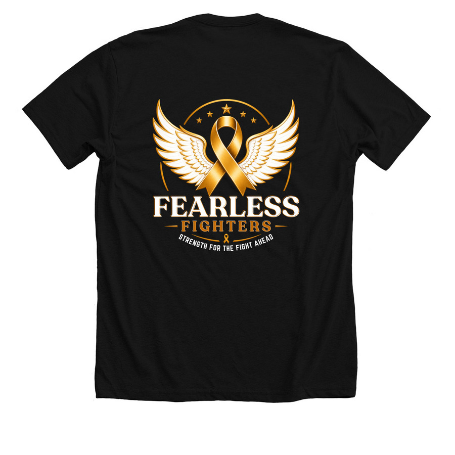 Harmonee's Glow Squad, a Solid Black Blend Premium Unisex Tee (back-view)
