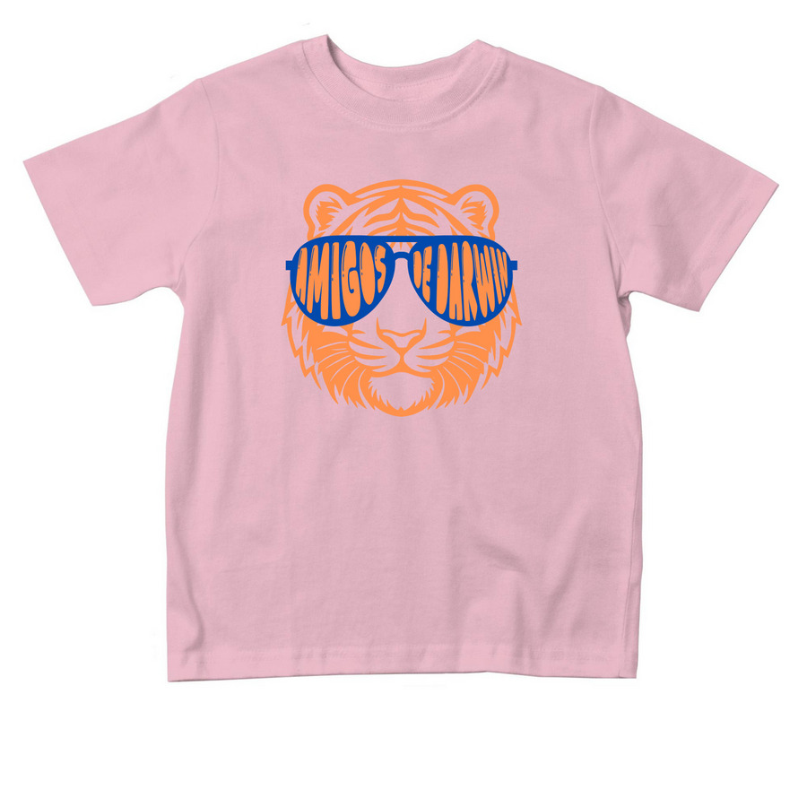 Cool Cat Toddler Shirt, a Pink Toddler Tee