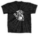 "DUMP" TOPS COLLECTION, a Black Classic Tie Dye Tee